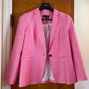 Talbots Linen Blazer - Pink
